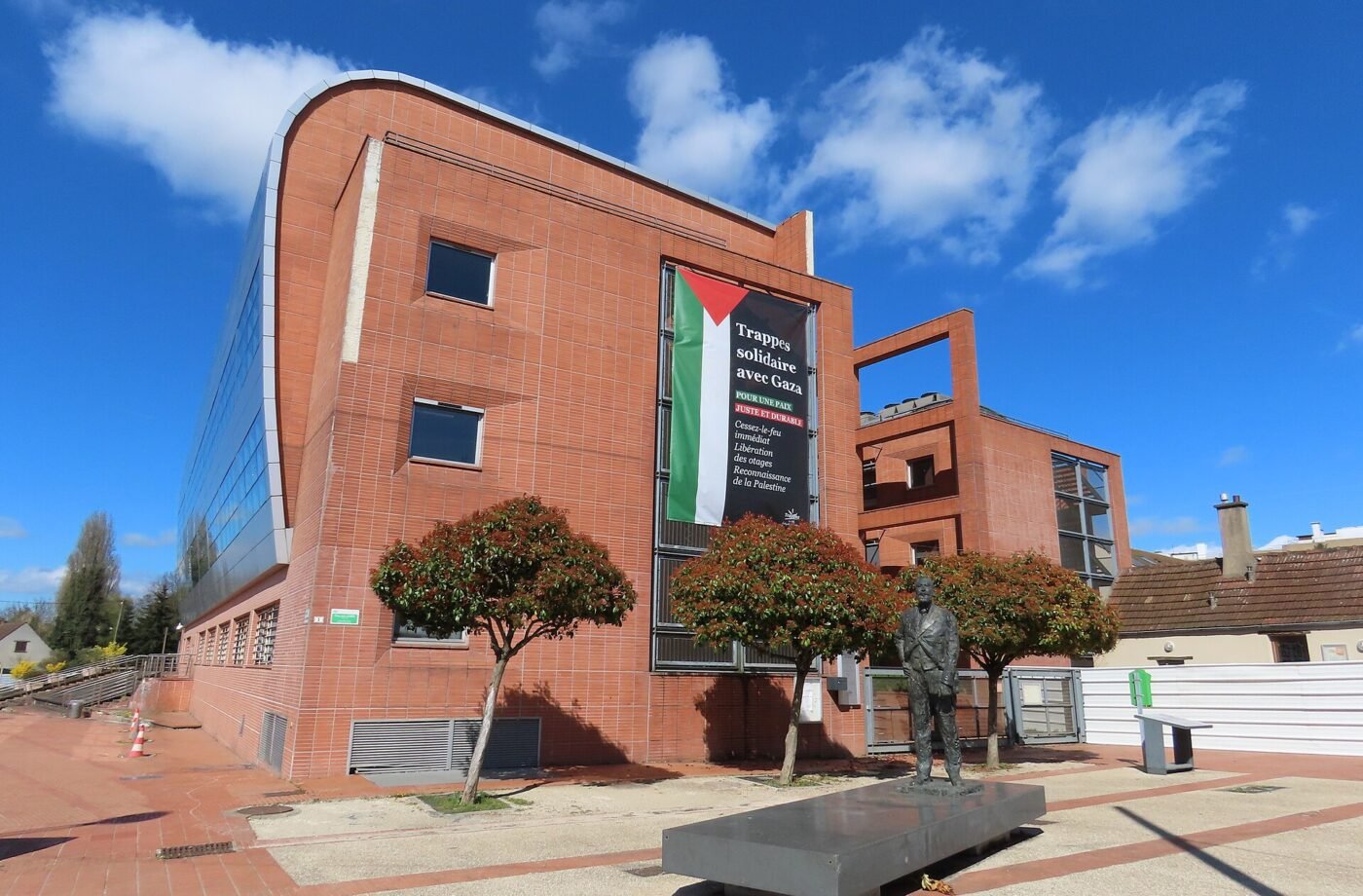La mairie de Trappes, dans les Yvelines