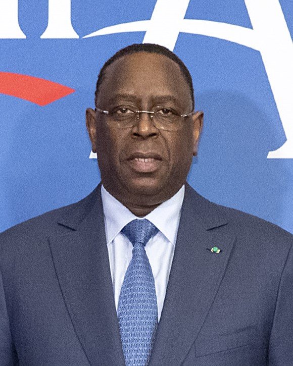 Macky Sall au sommet Italie-Afrique, en janvier 2024